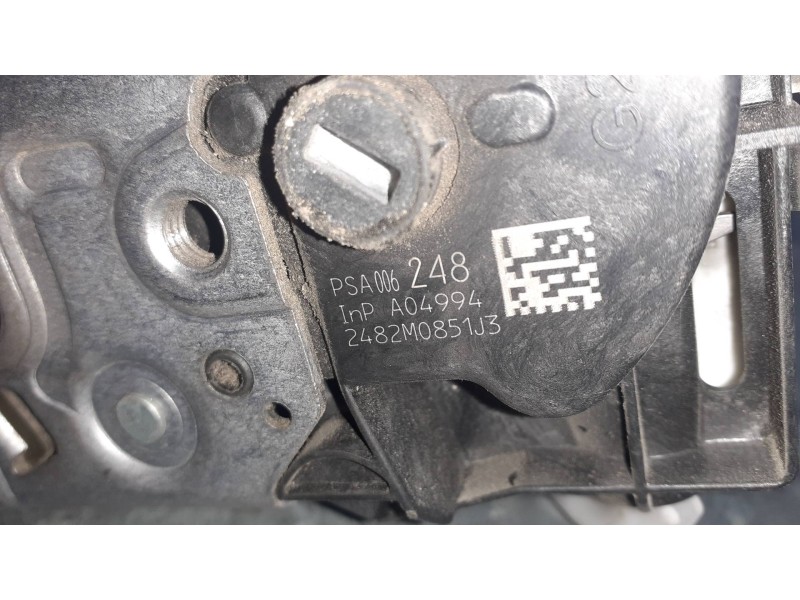Recambio de cerradura puerta trasera izquierda para citroen c3 referencia OEM IAM PSA006248 A04994 6 PINES