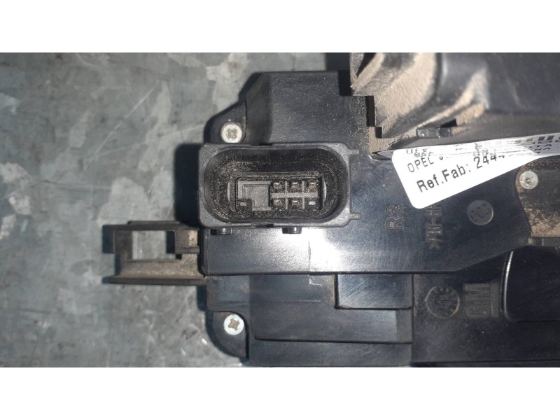 Recambio de cerradura puerta delantera derecha para opel vectra c berlina referencia OEM IAM 24447341  5 PINES