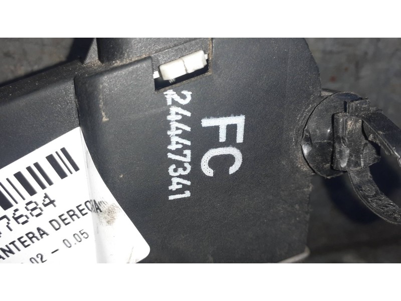 Recambio de cerradura puerta delantera derecha para opel vectra c berlina referencia OEM IAM 24447341  5 PINES