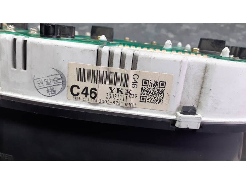 Recambio de cuadro instrumentos para hyundai getz (tb) referencia OEM IAM 940031C010 940031C0101100 20031111