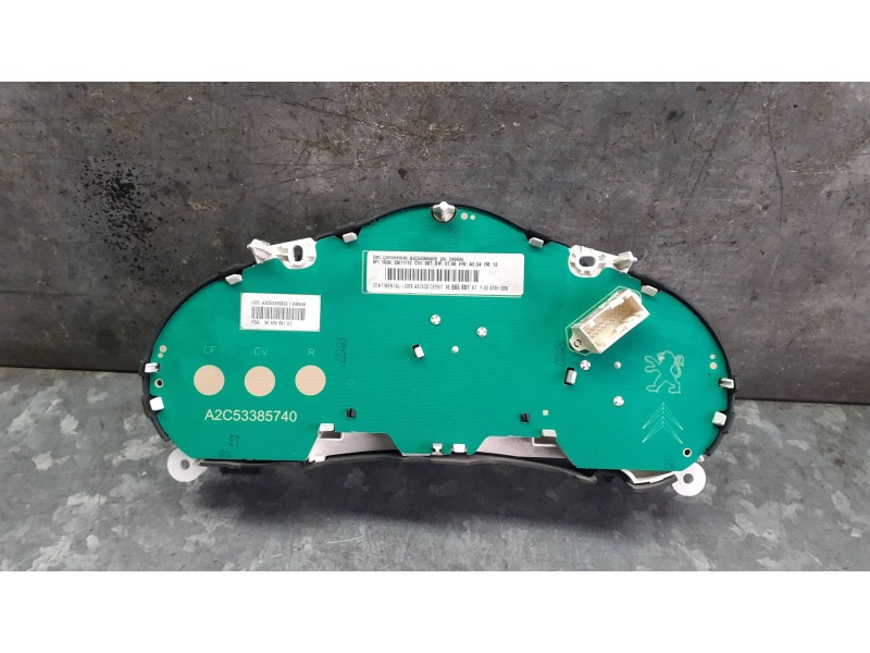 Recambio de cuadro instrumentos para citroen c3 referencia OEM IAM 96665881XT A2C53310299 CONTINENTAL