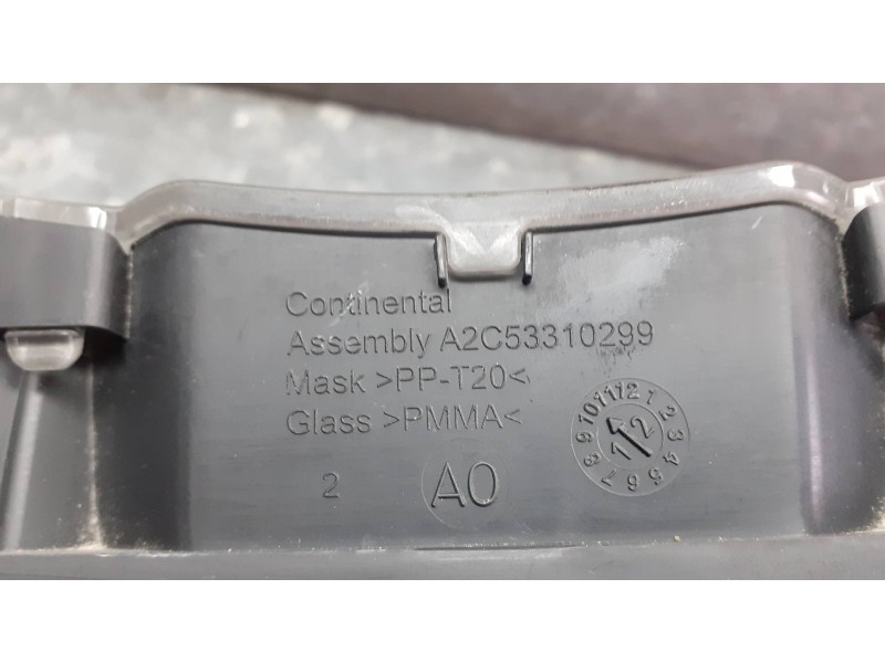 Recambio de cuadro instrumentos para citroen c3 referencia OEM IAM 96665881XT A2C53310299 CONTINENTAL