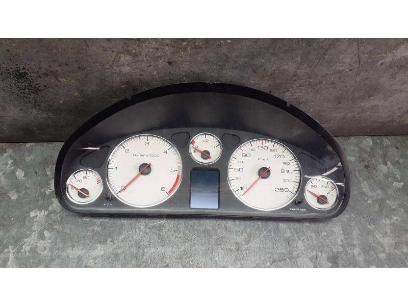 Recambio de cuadro instrumentos para peugeot 407 referencia OEM IAM 9664690380 89661232 SIEMENS VDO