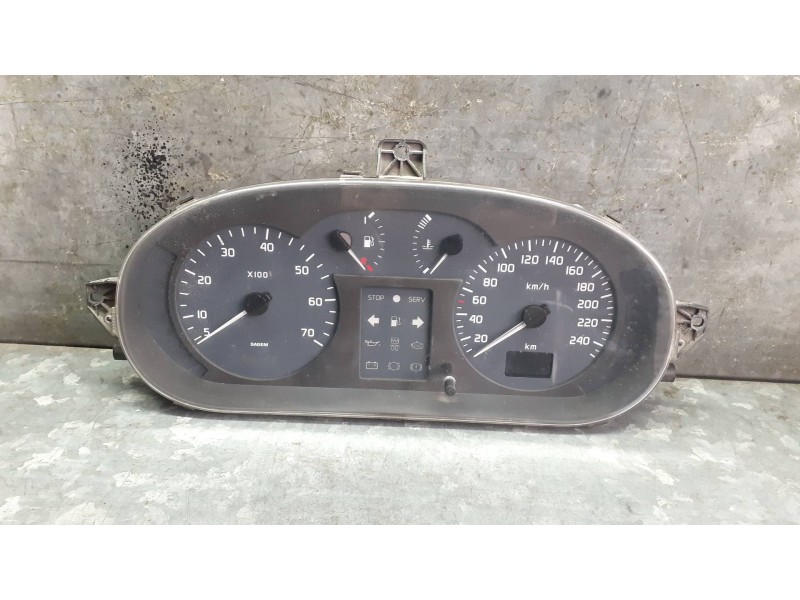 Recambio de cuadro instrumentos para renault megane i fase 2 berlina (ba0) referencia OEM IAM P8200066929 216448224 SAGEM