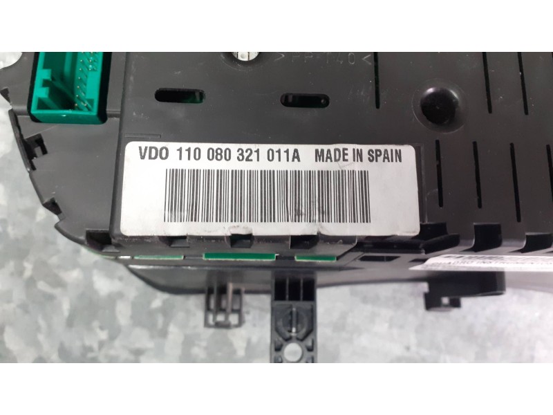 Recambio de cuadro instrumentos para volkswagen polo (9n1) referencia OEM IAM 6Q0920823C 6Q0920823CV03 VDO