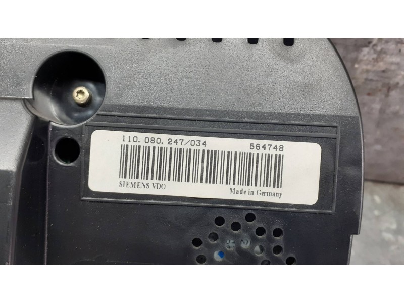 Recambio de cuadro instrumentos para volkswagen golf v berlina (1k1) referencia OEM IAM 1K0920861B 1100800247 SIEMENS VDO