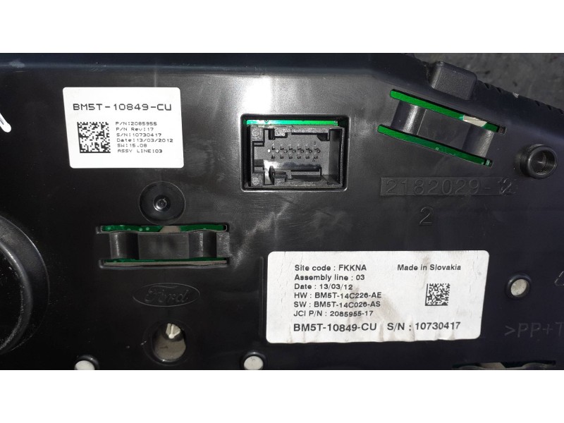 Recambio de cuadro instrumentos para ford focus lim. (cb8) referencia OEM IAM BM5T10849CU BM5T14C026AS BM5T14C226AE