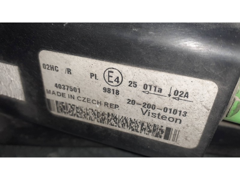 Recambio de faro derecho para ford fiesta (cbk) referencia OEM IAM 2020001013  