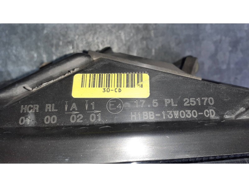 Recambio de faro izquierdo para ford fiesta (ce1) referencia OEM IAM H1BB13W030CD  