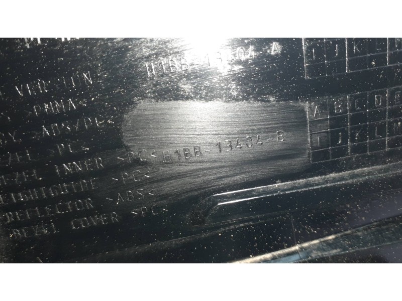 Recambio de piloto trasero derecho para ford fiesta (ce1) referencia OEM IAM H1BB13404BG B479RL 