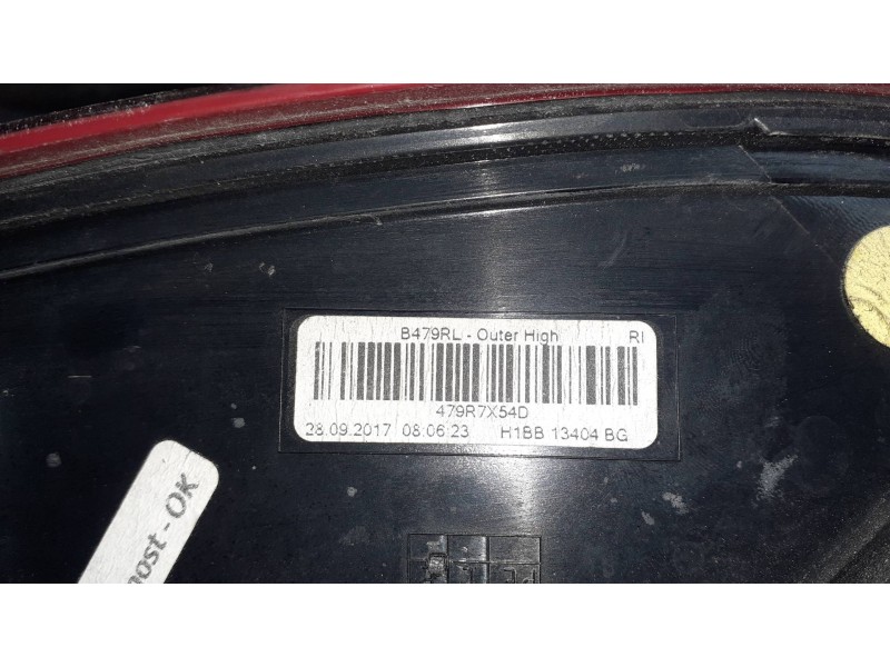 Recambio de piloto trasero derecho para ford fiesta (ce1) referencia OEM IAM H1BB13404BG B479RL 