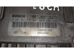 Recambio de centralita motor uce para renault scenic ii referencia OEM IAM 8200391966 0281011776 BOSCH 2