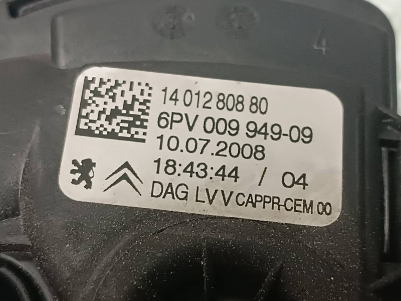 Recambio de pedal acelerador para citroen jumpy referencia OEM IAM 1401280880 6PV00994909 CONECTOR 6 PINES