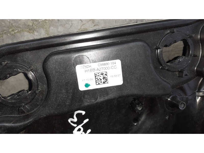 Recambio de elevalunas trasero derecho para ford fiesta (ce1) referencia OEM IAM H1BBA27000CC SIN MOTOR ELECTRICO