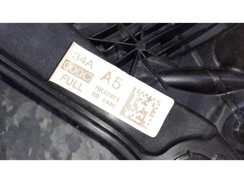 Recambio de elevalunas trasero derecho para ford fiesta (ce1) referencia OEM IAM H1BBA27000CC SIN MOTOR ELECTRICO