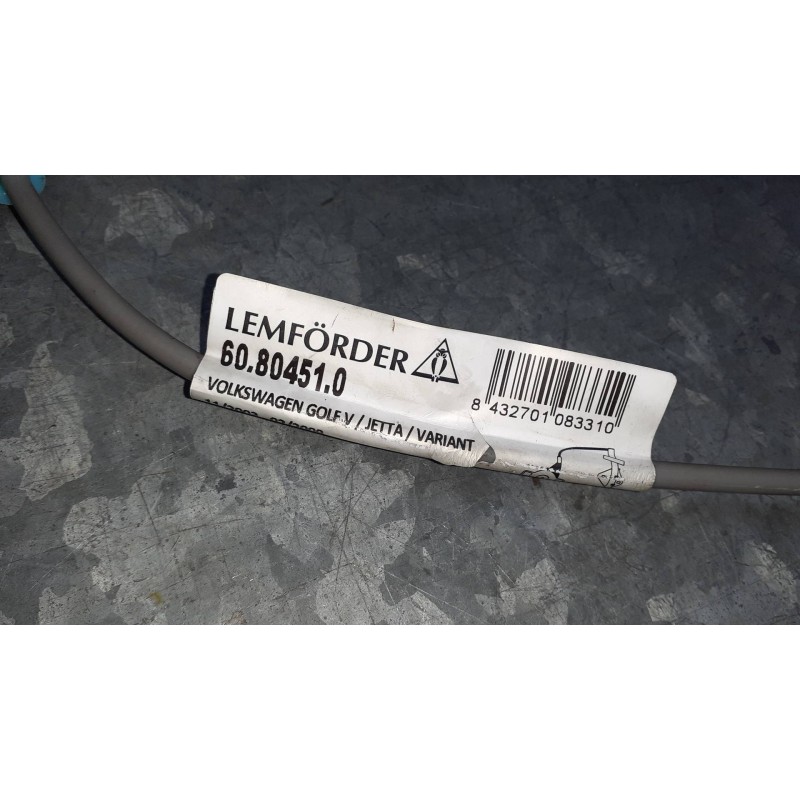 Recambio de elevalunas trasero izquierdo para volkswagen golf v berlina (1k1) referencia OEM IAM 60804510 SIN MOTOR ELECTRICO