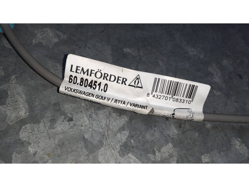 Recambio de elevalunas trasero izquierdo para volkswagen golf v berlina (1k1) referencia OEM IAM 60804510 SIN MOTOR ELECTRICO