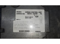 Recambio de centralita airbag para hyundai i10 referencia OEM IAM 959100X200 5WK43795 SIEMENS - VDO 2