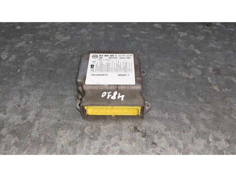 Recambio de centralita airbag para volkswagen golf v berlina (1k1) referencia OEM IAM 1K0909605C 5WK43413 02H013S2100