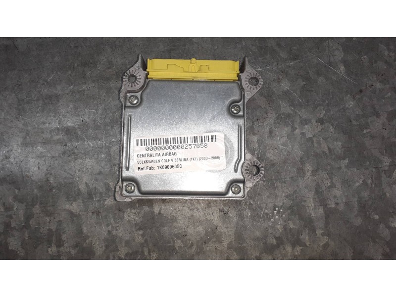 Recambio de centralita airbag para volkswagen golf v berlina (1k1) referencia OEM IAM 1K0909605C 5WK43413 02H013S2100