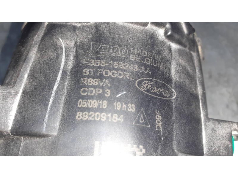Recambio de faro antiniebla derecho para ford ka+ referencia OEM IAM E3B515B243AA 89209184 89500181