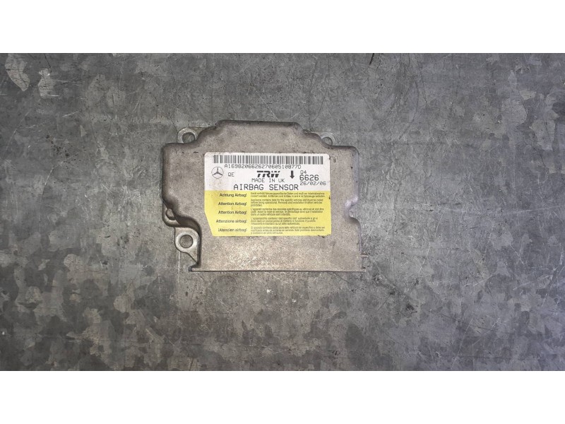 Recambio de centralita airbag para mercedes-benz clase b (w245) referencia OEM IAM A1698206626 A169820662627 TRW