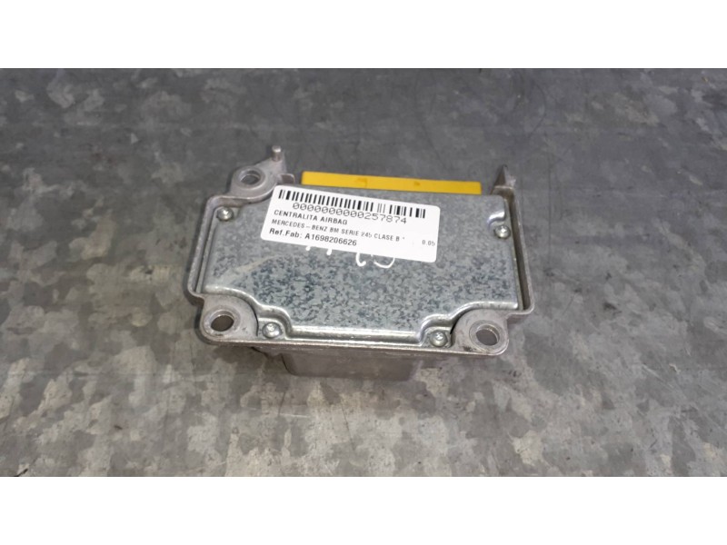 Recambio de centralita airbag para mercedes-benz clase b (w245) referencia OEM IAM A1698206626 A169820662627 TRW