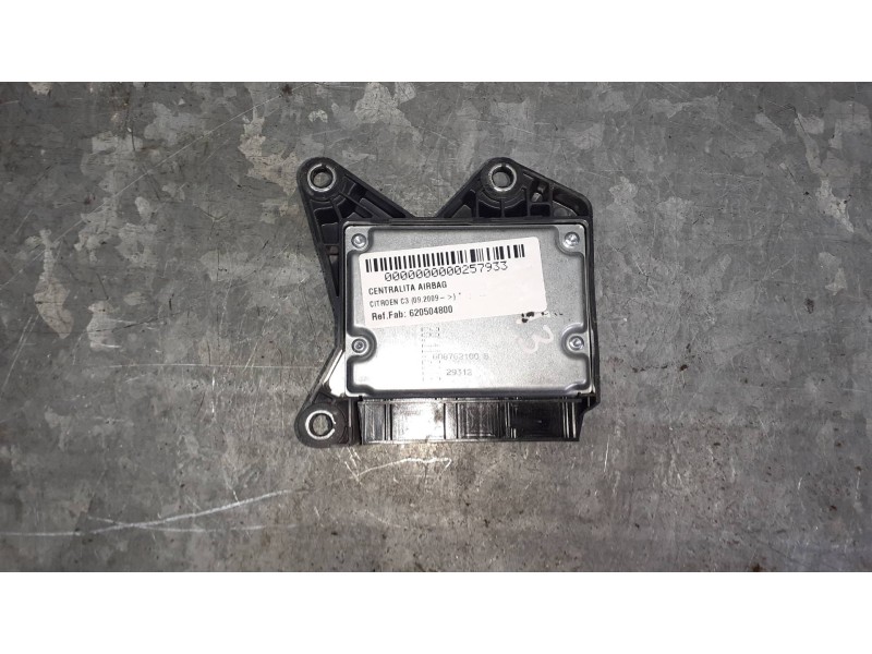 Recambio de centralita airbag para citroen c3 referencia OEM IAM 620504800  608762100B