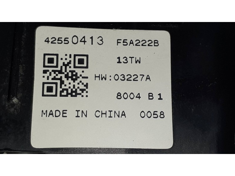 Recambio de mando luces para opel mokka x design line start/stop referencia OEM IAM 42550413 8044B1 F5A222B