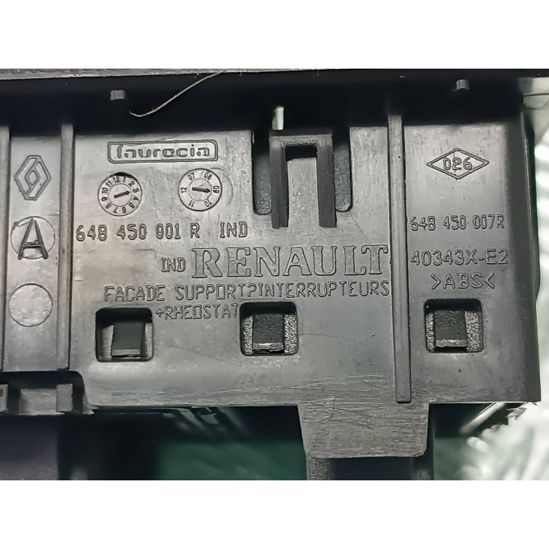 Recambio de mando luces para renault megane iii berlina 5 p referencia OEM IAM   