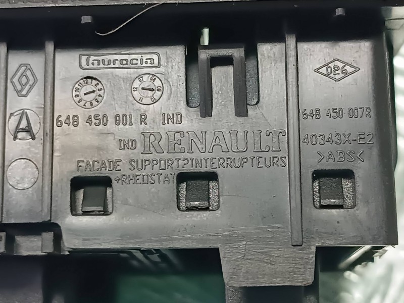 Recambio de mando luces para renault megane iii berlina 5 p referencia OEM IAM   