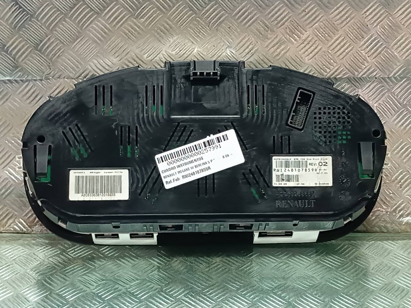 Recambio de cuadro instrumentos para renault megane iii berlina 5 p referencia OEM IAM RNI248107859R  