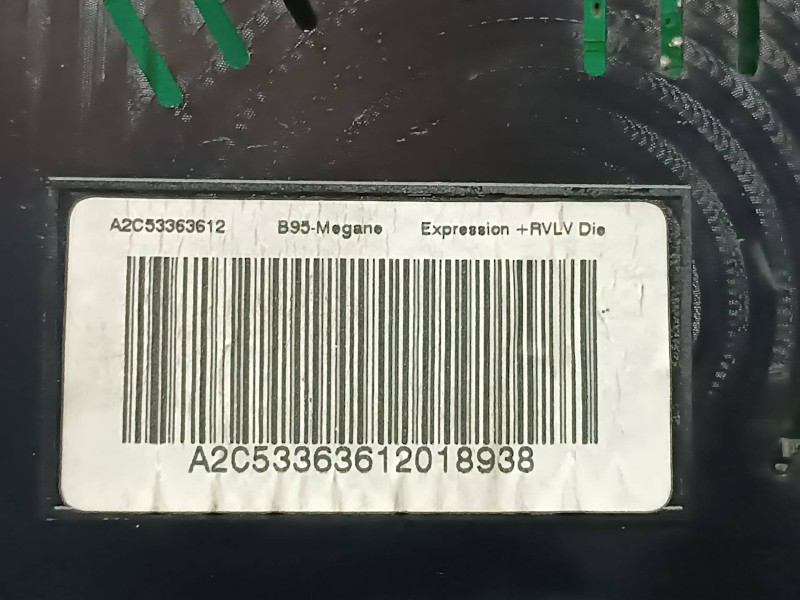 Recambio de cuadro instrumentos para renault megane iii berlina 5 p referencia OEM IAM RNI248107859R  