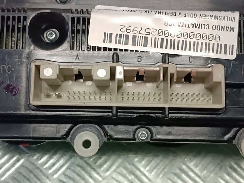 Recambio de mando climatizador para volkswagen golf v berlina (1k1) referencia OEM IAM   