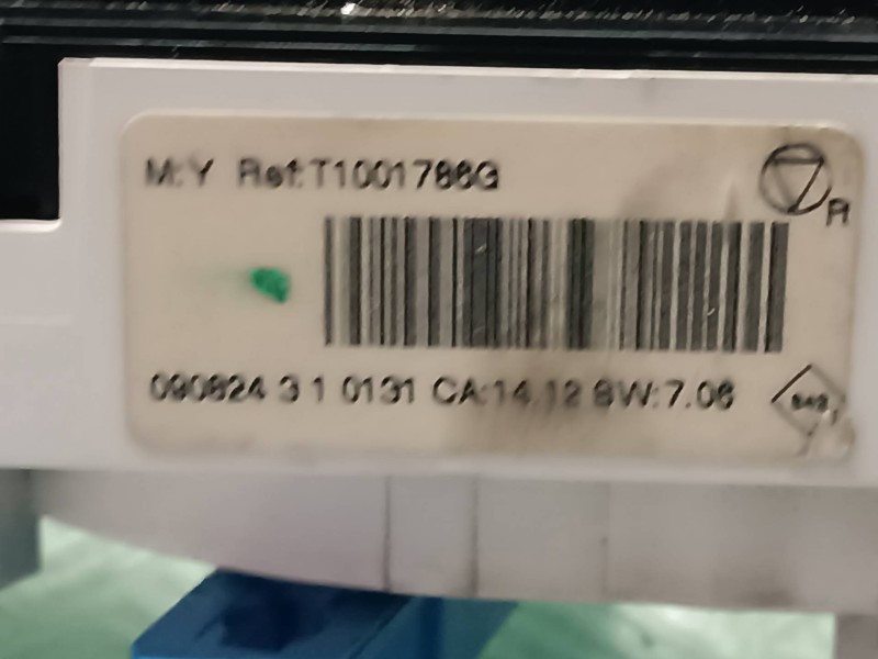 Recambio de mando calefaccion / aire acondicionado para renault megane iii berlina 5 p referencia OEM IAM T1001786G 280340008R 