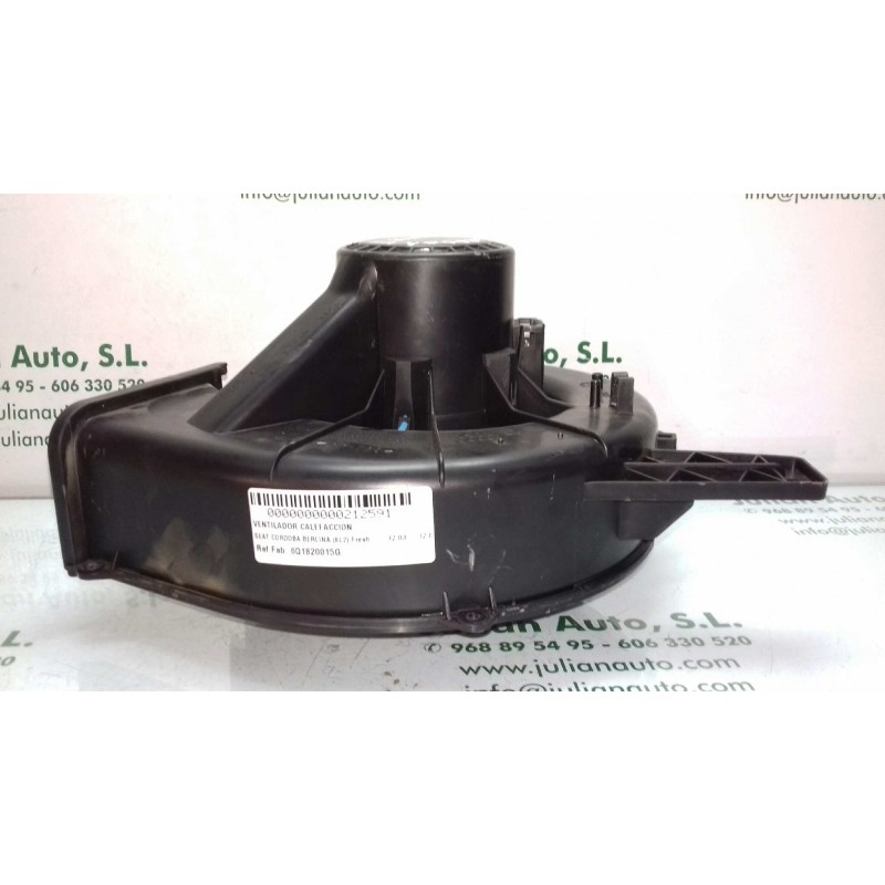 Recambio de ventilador calefaccion para seat cordoba berlina (6l2) fresh referencia OEM IAM 6Q1820015G  BEHR