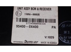 Recambio de modulo electronico para hyundai i10 referencia OEM IAM 954000X400 116RA000035  2