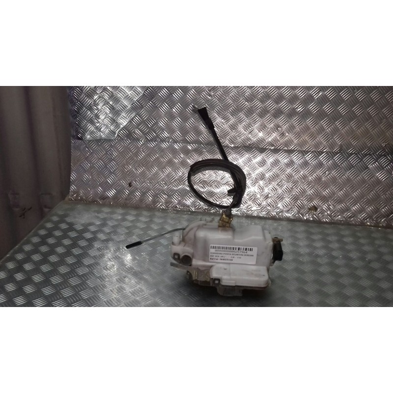 Recambio de cerradura puerta delantera derecha para seat ibiza (6k1) referencia OEM IAM 6K4837016D BLANCA CONECTOR 3 PINES