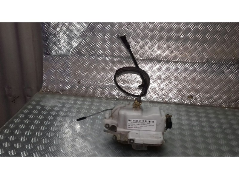 Recambio de cerradura puerta delantera derecha para seat ibiza (6k1) referencia OEM IAM 6K4837016D BLANCA CONECTOR 3 PINES