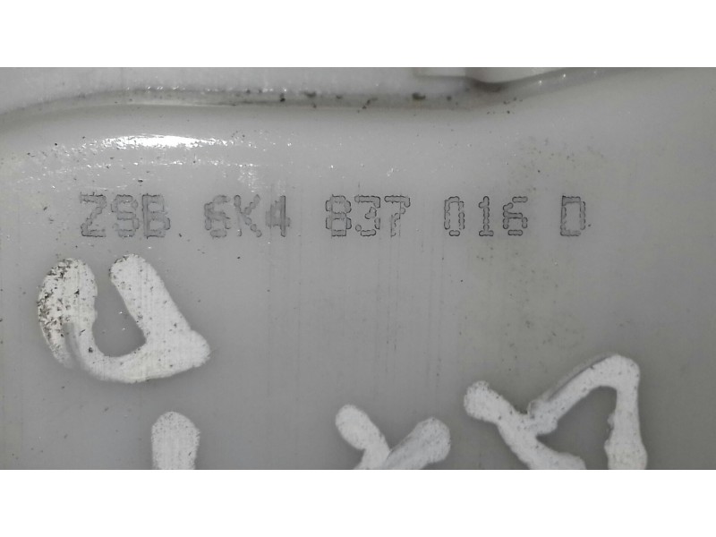 Recambio de cerradura puerta delantera derecha para seat ibiza (6k1) referencia OEM IAM 6K4837016D BLANCA CONECTOR 3 PINES