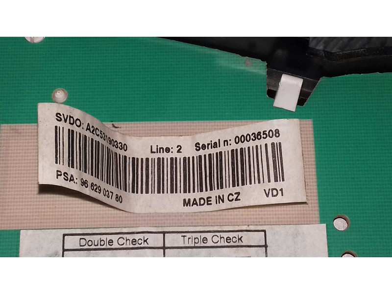 Recambio de cuadro instrumentos para peugeot 207 referencia OEM IAM 9662903780 A2C53065547 9662903780