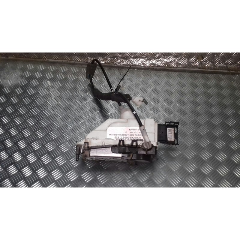 Recambio de cerradura puerta delantera derecha para citroen c3 referencia OEM IAM A048069 NEGRA CONECTOR 6 PINES