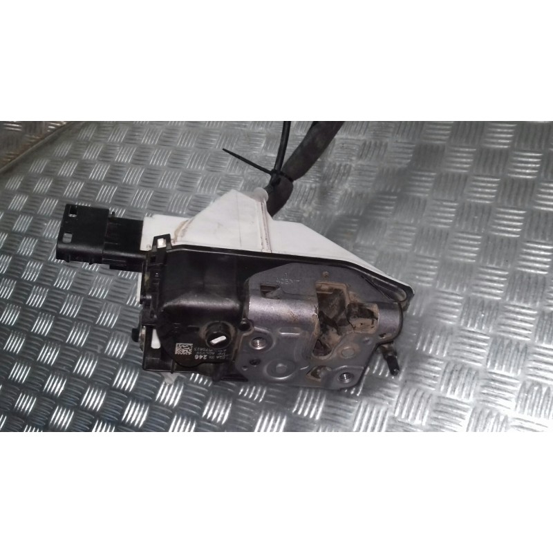 Recambio de cerradura puerta delantera derecha para citroen c3 referencia OEM IAM A048069 NEGRA CONECTOR 6 PINES