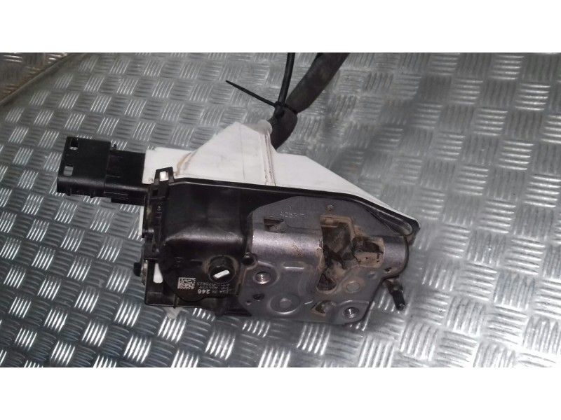 Recambio de cerradura puerta delantera derecha para citroen c3 referencia OEM IAM A048069 NEGRA CONECTOR 6 PINES