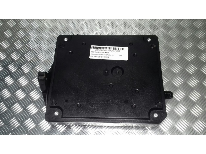 Recambio de modulo electronico para renault megane iii berlina 5 p referencia OEM IAM 284B17255R S180098001 CONTINENTAL