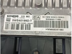 Recambio de centralita motor uce para citroen c5 berlina referencia OEM IAM 9655041480 5WS40199DT SIEMENS 2