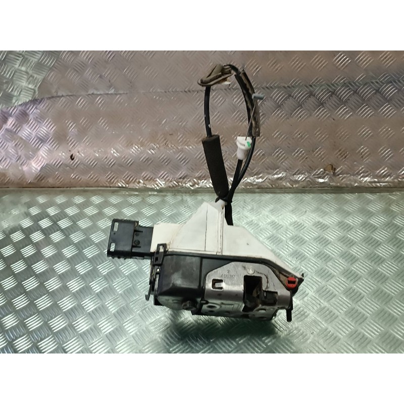 Recambio de cerradura puerta trasera derecha para citroen c3 referencia OEM IAM A048069 NEGRO CONECTOR 6 PINES