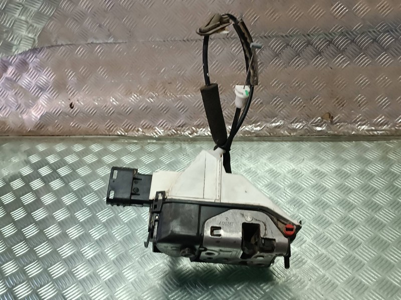 Recambio de cerradura puerta trasera derecha para citroen c3 referencia OEM IAM A048069 NEGRO CONECTOR 6 PINES