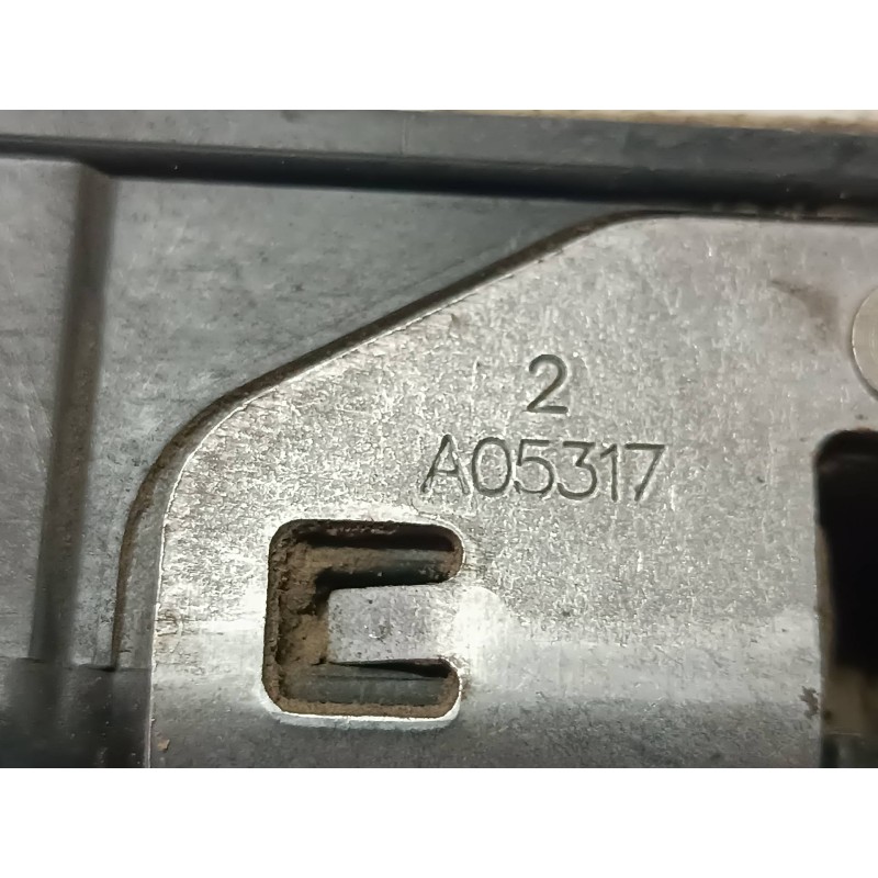 Recambio de cerradura puerta trasera derecha para citroen c3 referencia OEM IAM A048069 NEGRO CONECTOR 6 PINES