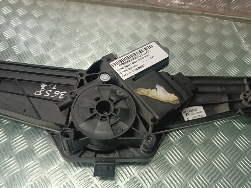 Recambio de elevalunas trasero derecho para peugeot 3008 allure referencia OEM IAM 9830388880 156120861 ELECTRICO
